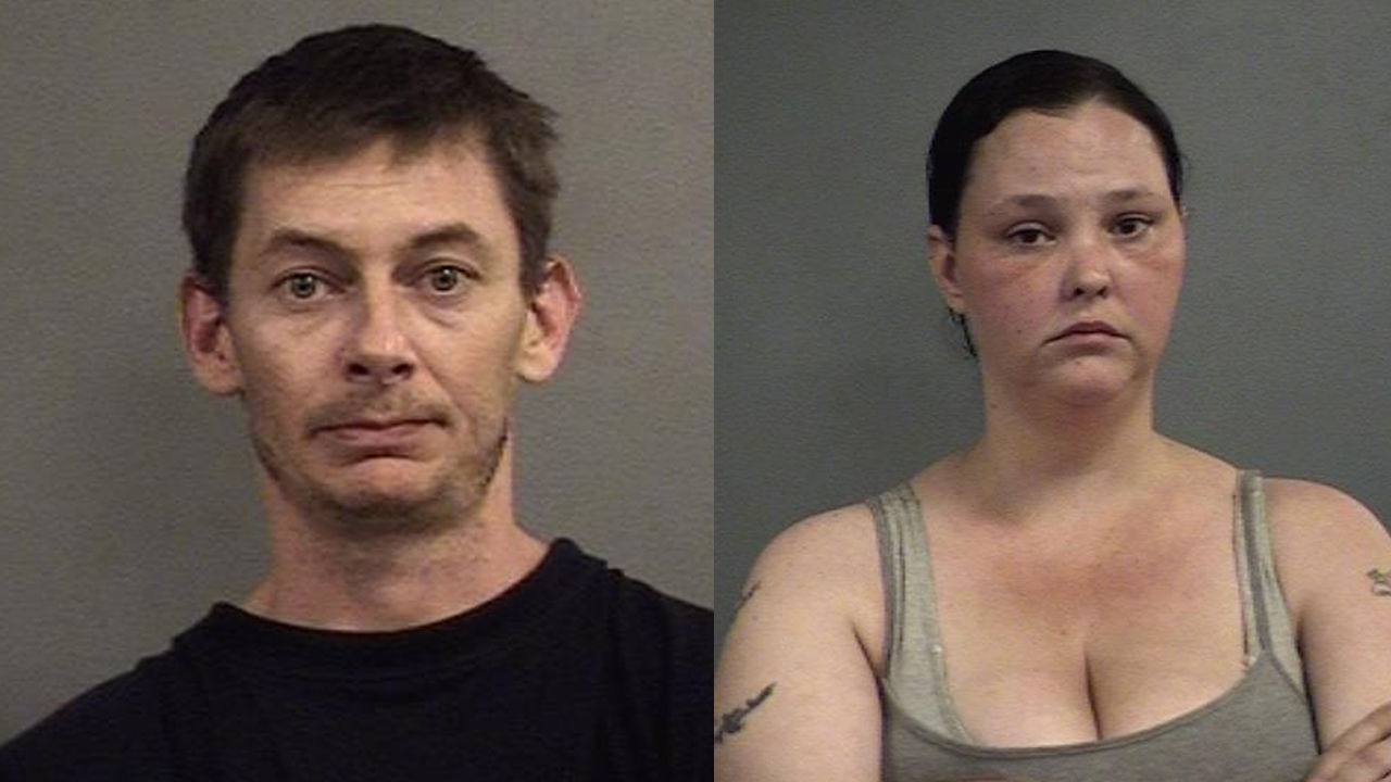 Sean Landrey and Jessica Downs